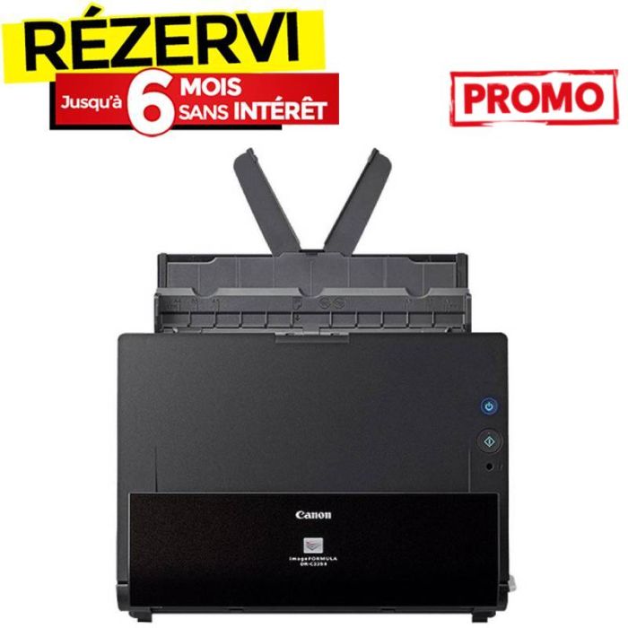 Scanner de bureau CANON DR-C225 II A4 - Noir(DR-C225II)