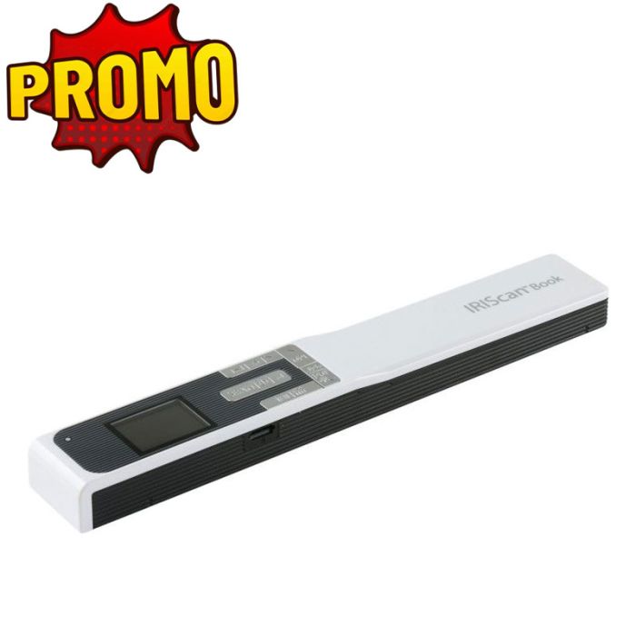 Scanner IRIS Book 5 30 PPM Battery LI-ION - Blanc 