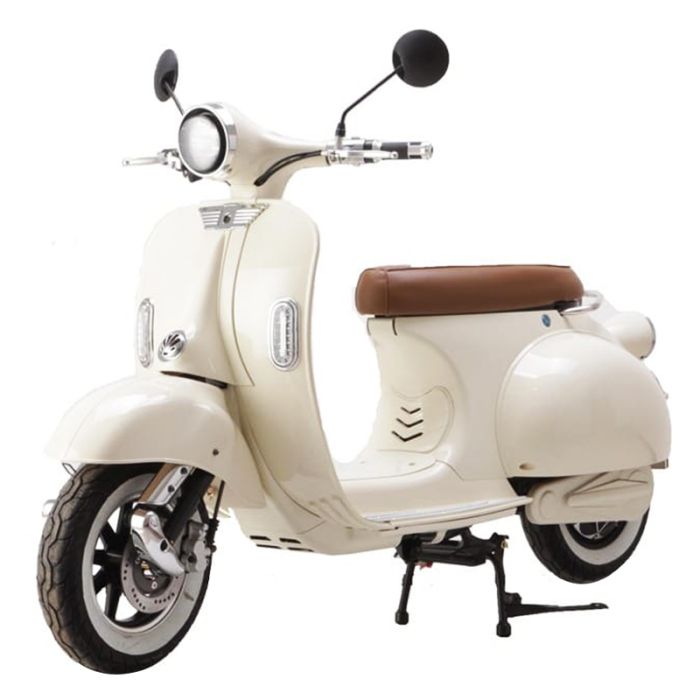 Scooter Électrique E-RIDER E-CLASSIC 1200 Watts - Blanc