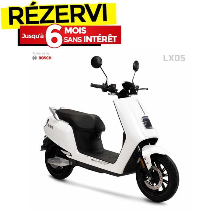 Scooter Électrique LVNENG LX05 49 CC - Blanc