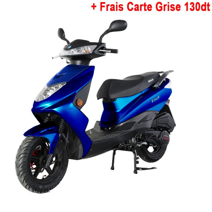 Scooter ZIMOTA SINUS 124cc - Bleu Brillant