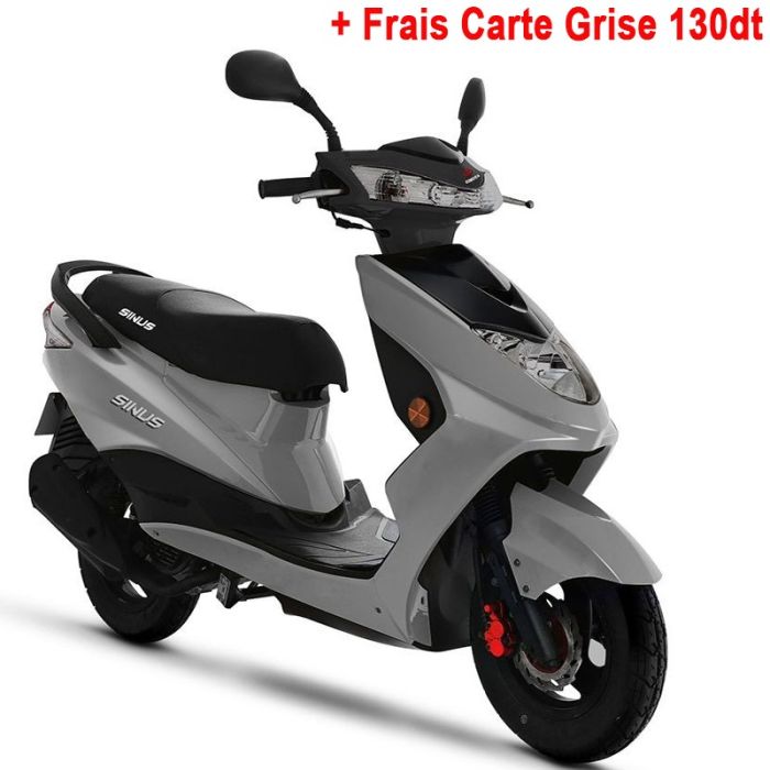 Scooter ZIMOTA SINUS 124cc - Gris Matt