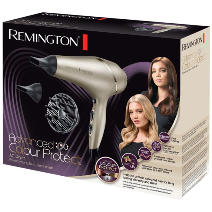 Sèche Cheveux Pro REMINGTON Advanced Colour Protect 2300W - Bronze Clair