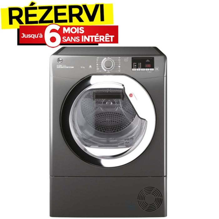Sèche linge Frontal HOOVER HLEC10DCER-80 10KG - Silver