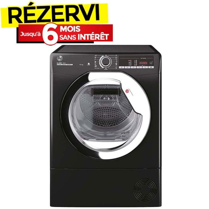 Sèche linge Frontal HOOVER HLEC10TCEB-80 10KG - Noir