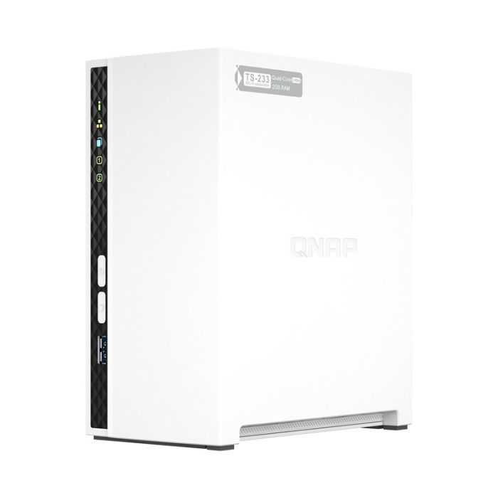 Serveur NAS QNAP 2 Baies TS233 +2G / 2To (Sans Disque dur)