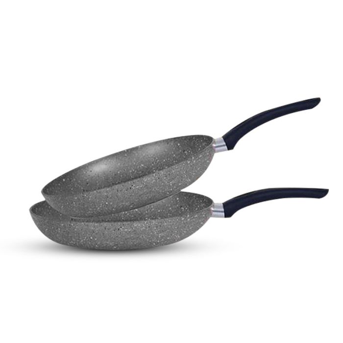 Set De 2 Poêles COOK'ART 28cm&24cm - Gris