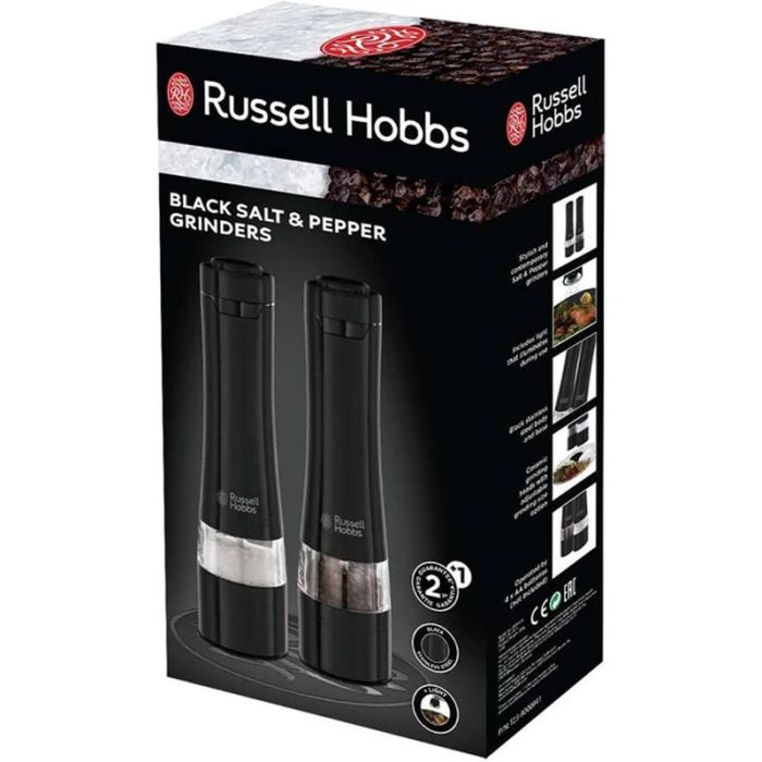 Set De 2 Moulins À Épices RUSSELL HOBBS 28010-56 - Noir