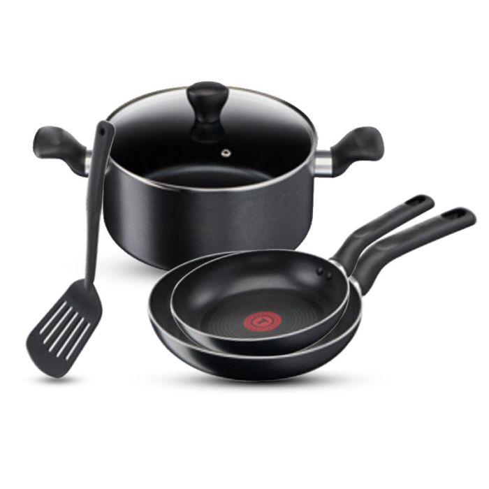 Set De 5 Pièces TEFAL B459S584 - Noir