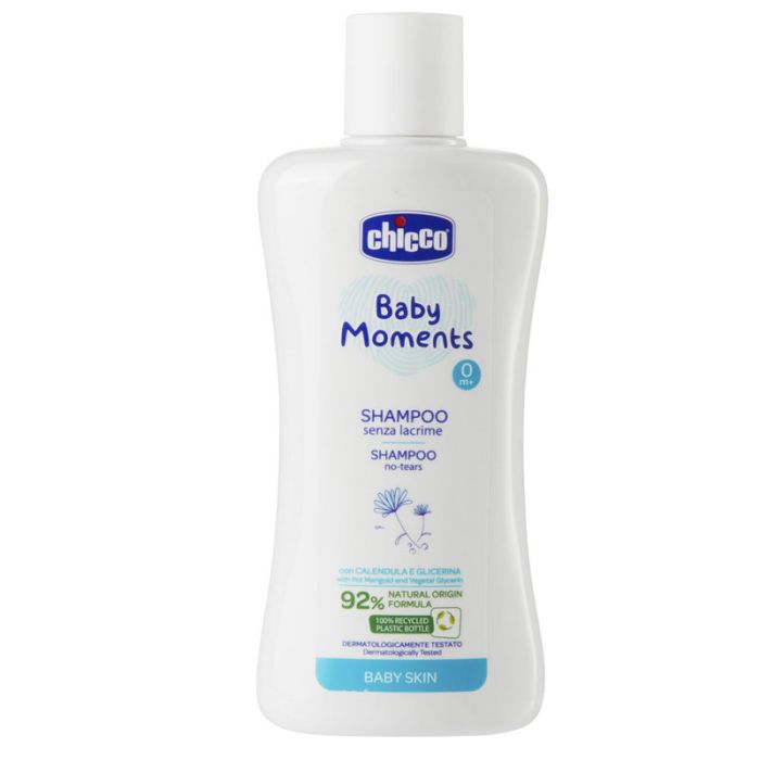 Shampoing CHICCO Baby Moments Pour Bébé - 200ml