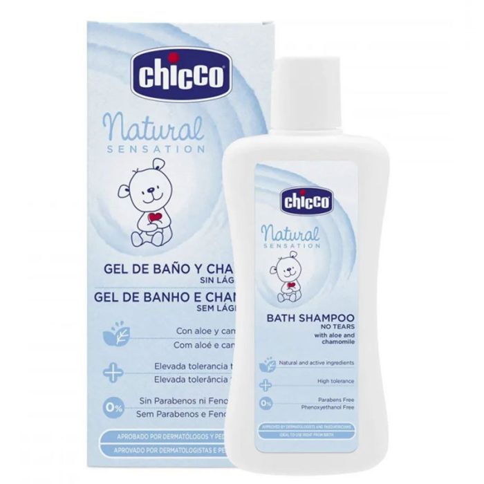 Shampoing De Bain CHICCO Natural Sensation Pour Bébé - 200ml