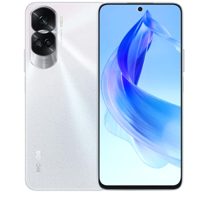 Smartphone HONOR 90 Lite 5G 8Go 256G - Silver