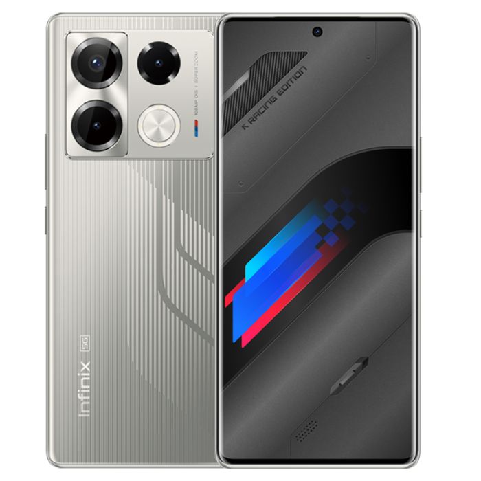 Smartphone INFINIX Note 40 Pro+ 5G 12Go 256Go Racing Edition Gris