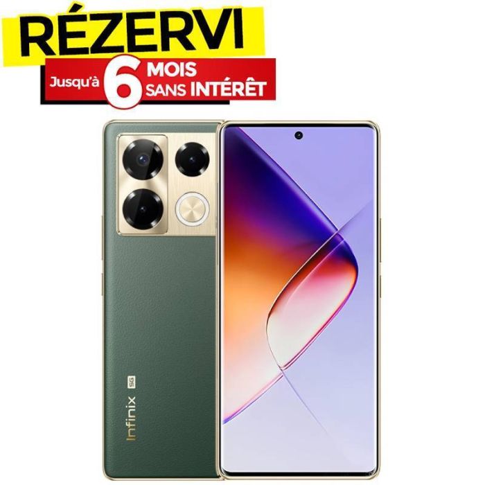 Smartphone INFINIX Note 40 Pro+ 5G 24Go 256Go - Vert