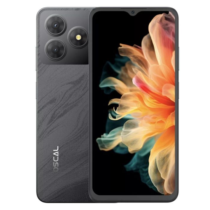 Smartphone OSCAL Flat 2 6Go 256Go Couleur Noir smartphone-oscal-flat-2-6go-256go-couleur-noir