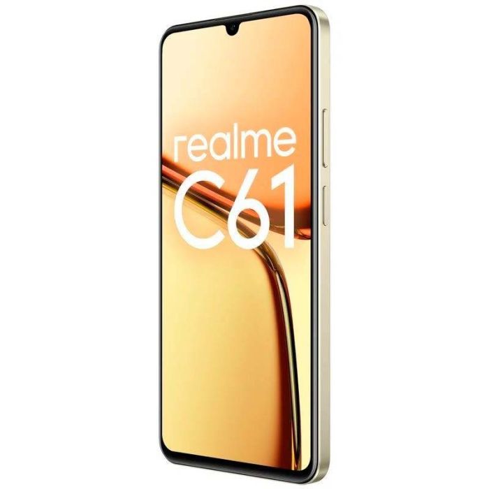 Smartphone REALME C61 6Go 128Go - Or scintillant