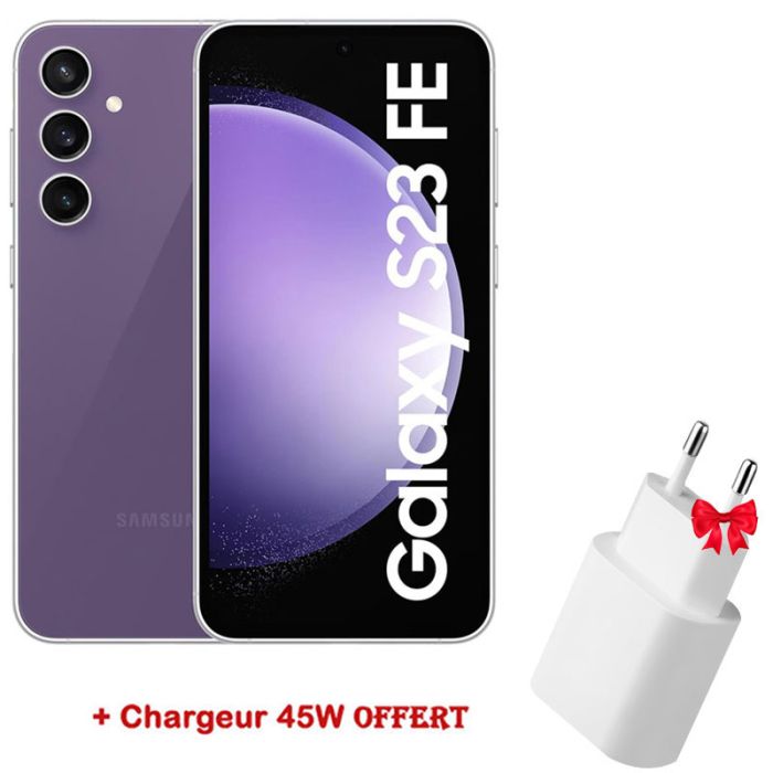 Smartphone SAMSUNG GALAXY S23 FE 8Go 256Go - Violet 