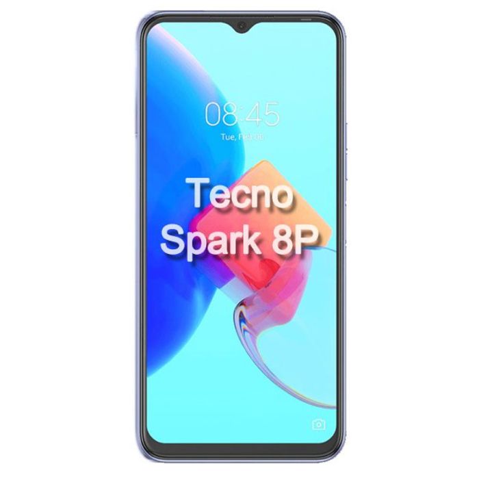 Smartphone TECNO Spark 8P 4Go 128Go - Turquoise