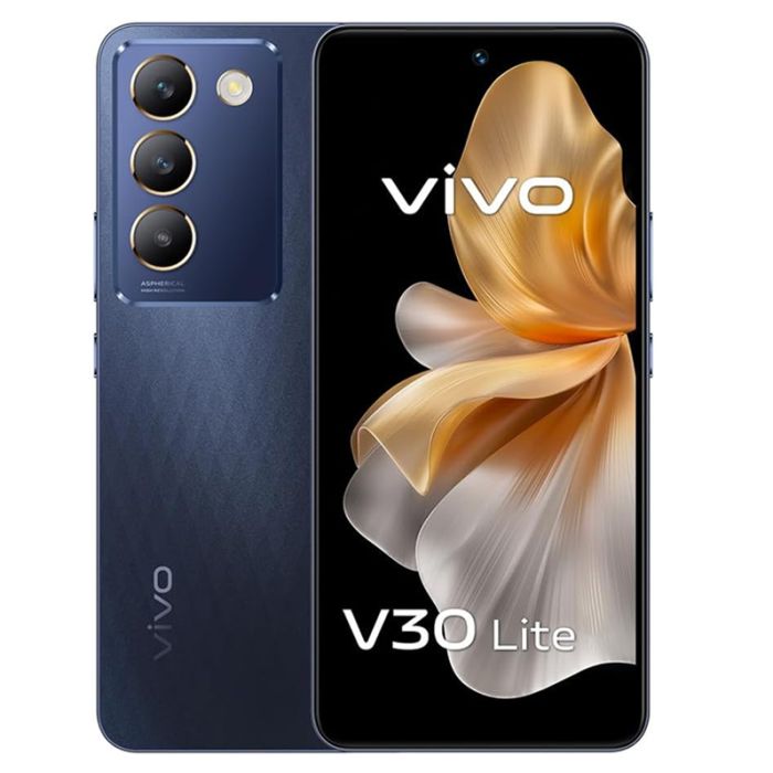 Smartphone VIVO V30 Lite 8Go 256Go - Noir Cristal