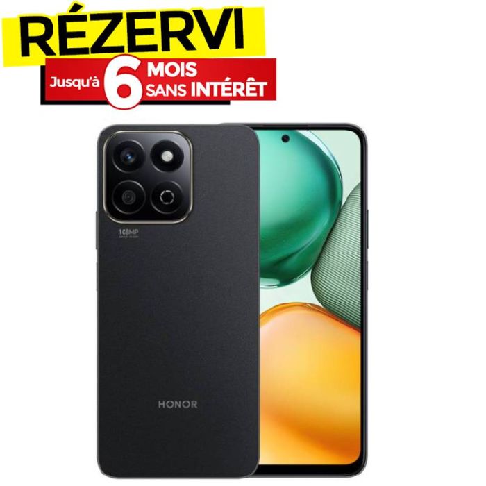 Smartphone HONOR  X7c 4G  8Go 256Go - Noir