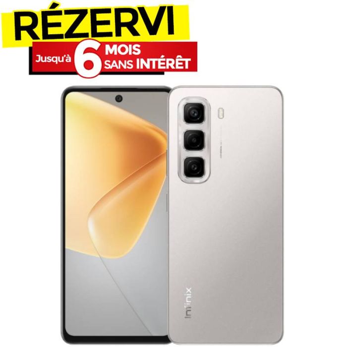 Smartphone INFINIX Hot 50 FF 8Go 256Go - Gris Titanium