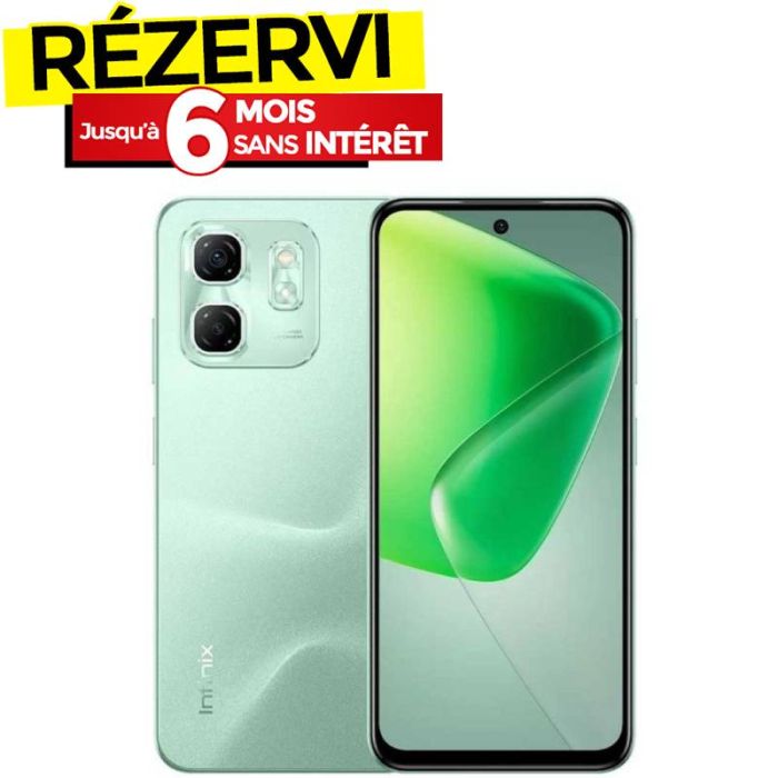 Smartphone INFINIX HOT 50I 4G 8GO 256GO - Vert
