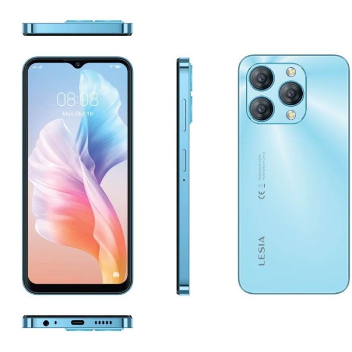 Smartphone LESIA Bright 4G  8Go 64Go - Sky blue