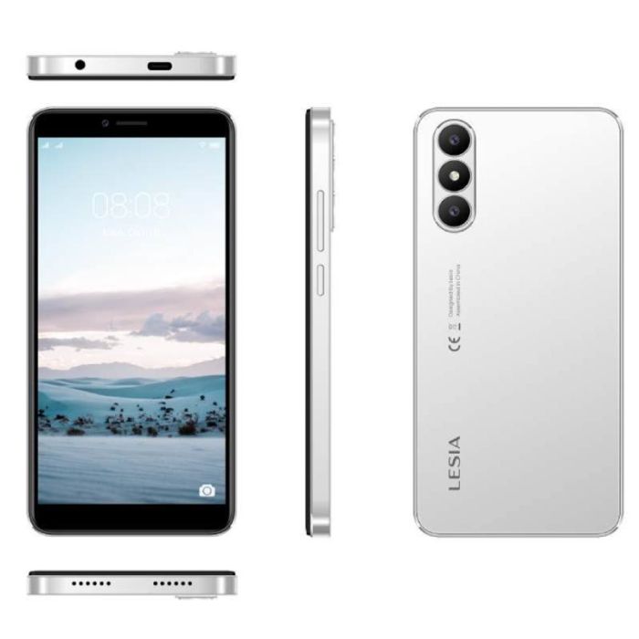 Smartphone LESIA YOUNG 6 4G  2Go 16Go - Blanc 