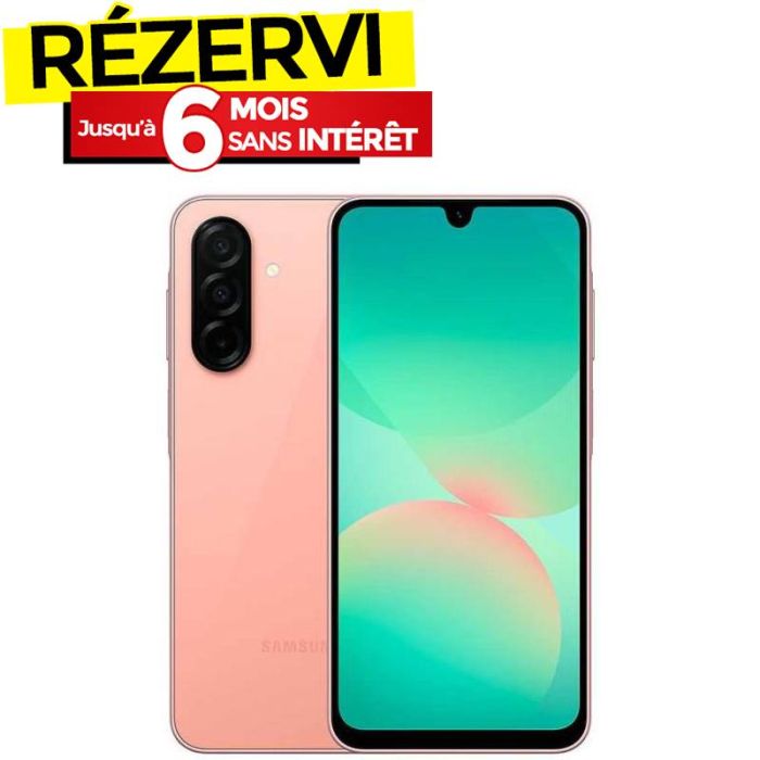 Smartphone SAMSUNG Galaxy A26 5G 6Go 128Go - Rose