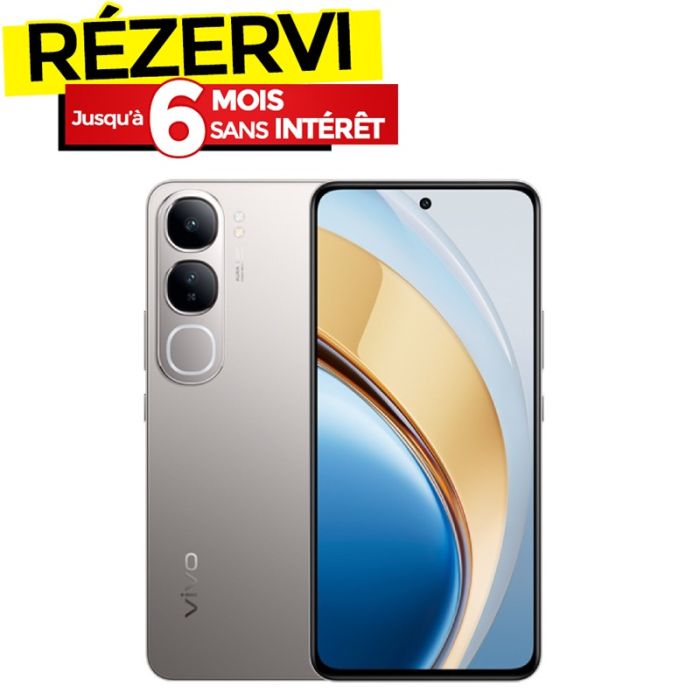 Smartphone VIVO V40 Lite 8Go 256Go - Silver Titane (VIVO-V40LITE)