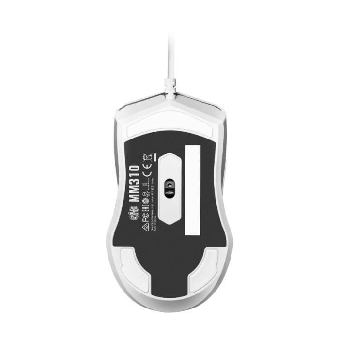 Souris Filaire Gamer COOLER MASTER MM310 RGB - Blanc