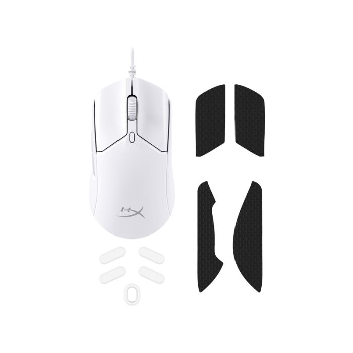 Souris Filaire Gamer HyperX Pulsefire Haste 2 - Blanc