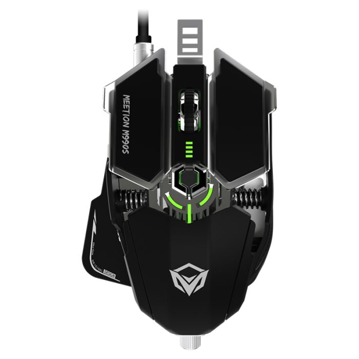 Souris Filaire Gamer MEETION M990S Programmable RGB - Noir