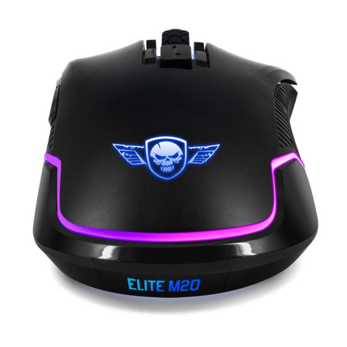 Souris Filaire Gamer SPIRIT OF GAMER ELITE M20 RGB - Noir (S-EM20BK2)