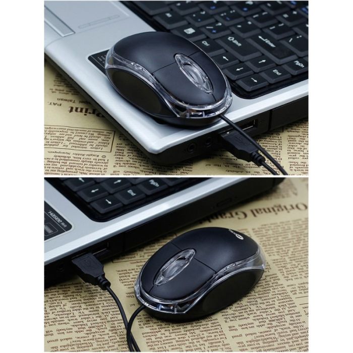 Souris Filaire JEWAY M1 - Noir