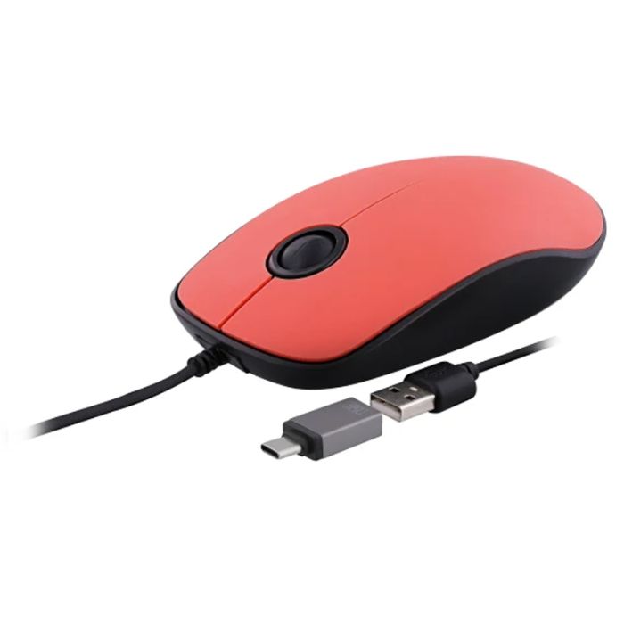 Souris Filaire TNB SUNSET USB - Rouge