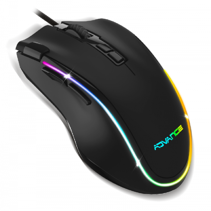 Souris Gamer Filaire ADVANCE GTA250 RGB - Noir