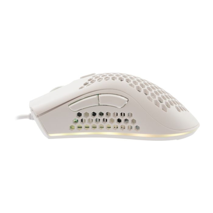 Souris Gamer Filaire BARACUDA CORAL BGM-032 - Blanc