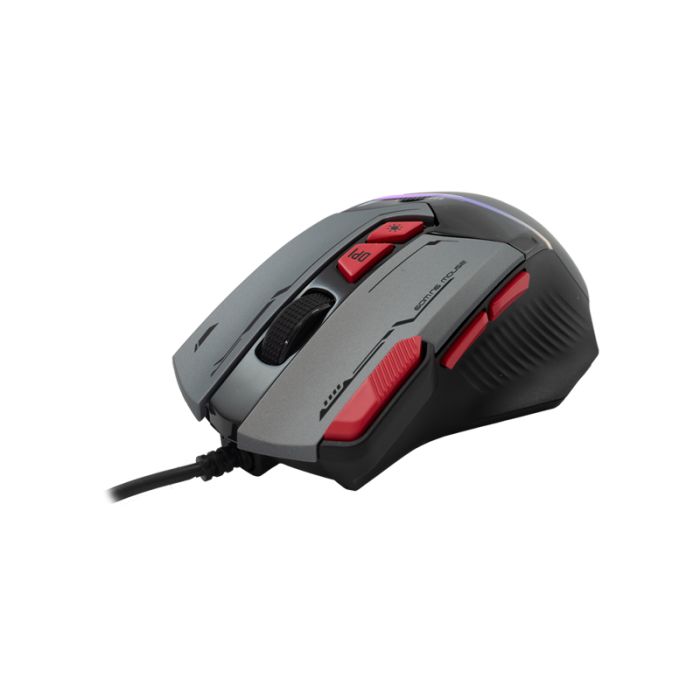 Souris Gamer Filaire BARACUDA MANTA BGM-047 - Gris