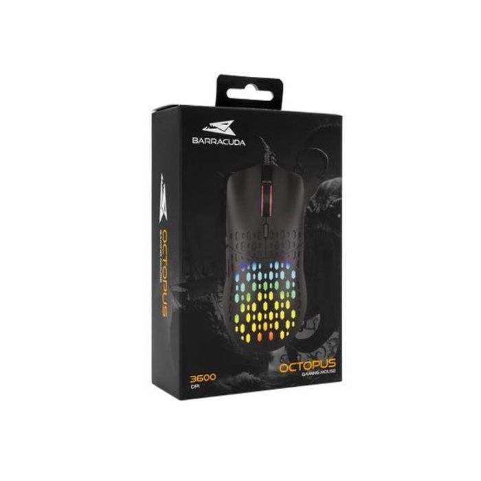 Souris Gamer Filaire BARACUDA OCTOPUS BGM-021 - Noir