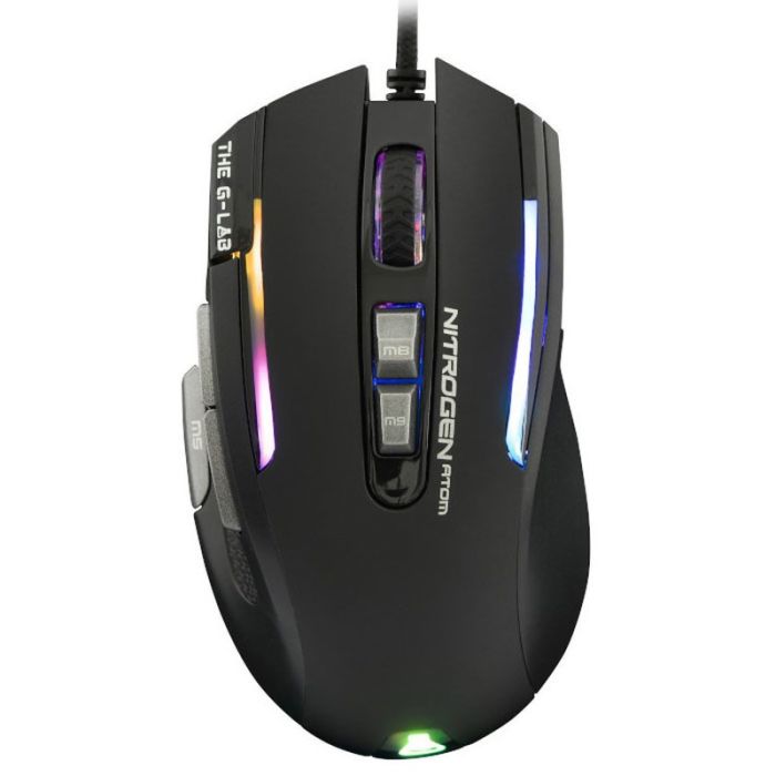 Souris Gamer Filaire G-LAB Kult Nitrogen Atom RGB - Noir