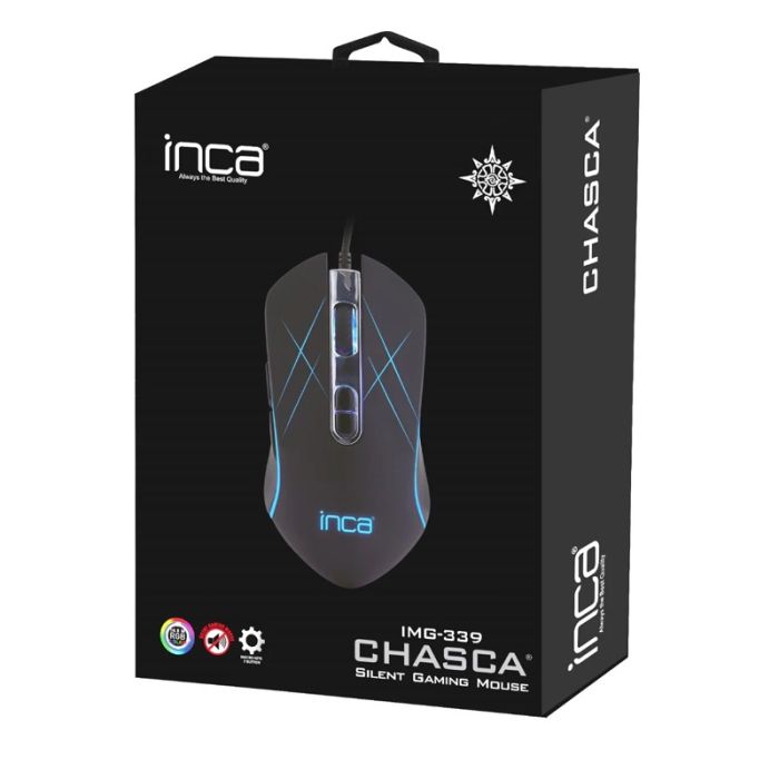 Souris Gamer Filaire INCA IMG-339 RGB - Noir