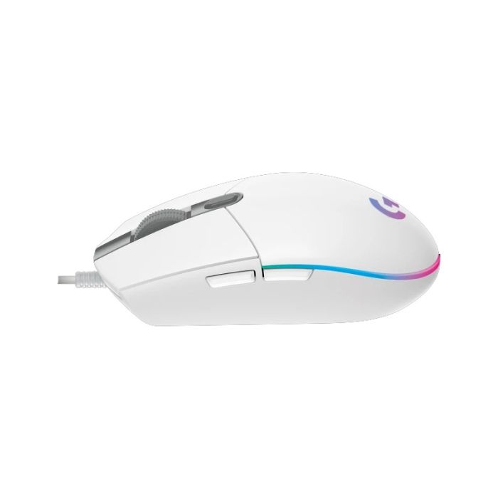 Souris Gamer Filaire LOGITECH G102 - Blanc