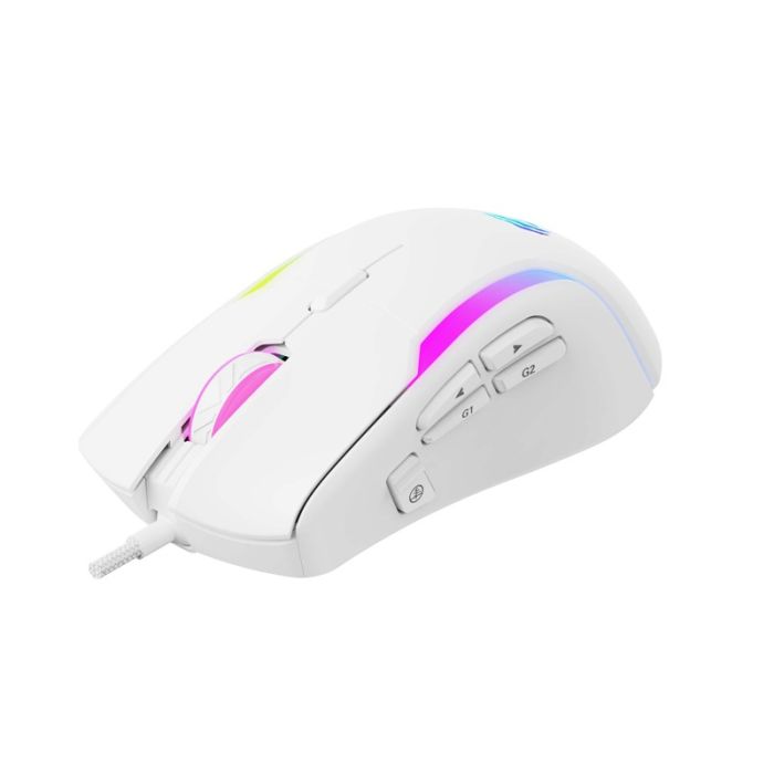 Souris Gamer Filaire Optique HAVIT BACKLIT MS1033 RGB - Blanc