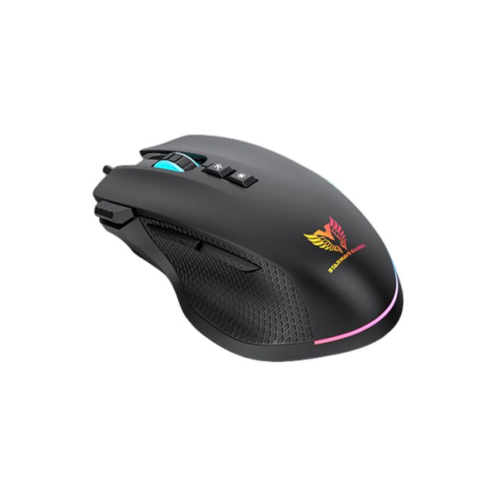 Souris Gamer Filaire STAR WAVE GM1100 Rétroéclairage RGB - Noir