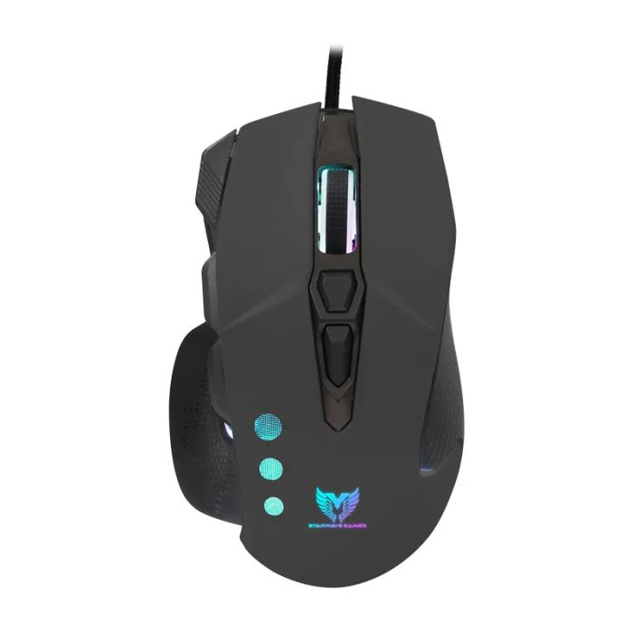 Souris Gamer Filaire STAR WAVE GM1136 Rétroéclairage RGB - Noir