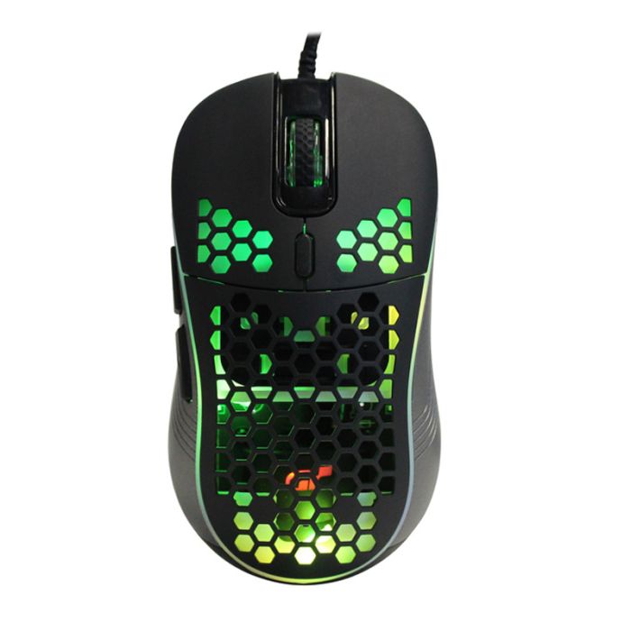 Souris Gamer Filaire STAR WAVE GM1142 Retroeclairage Rainbow - Noir