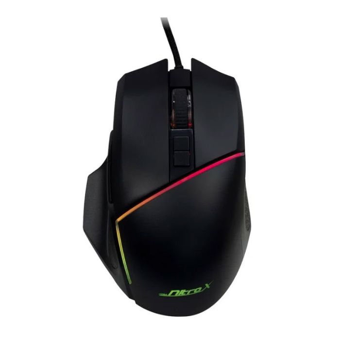 Souris Gamer NITROX GT-100 LED RVB - Noir