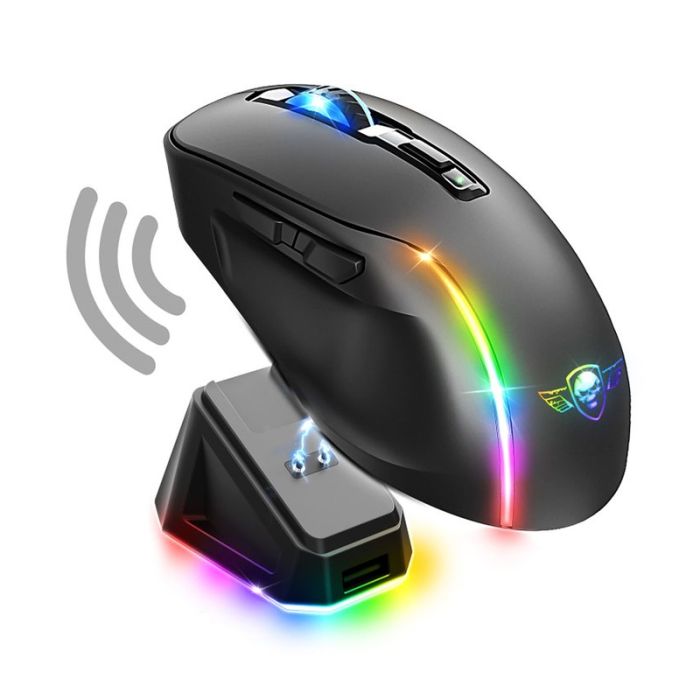 Souris Gamer Sans Fil Spirit of Gamer Elite M50 RGB - Noir