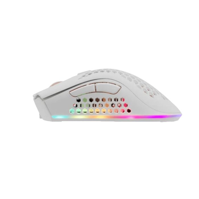 Souris Gamer Sans Fil WHITE SHARK LIONEL WGM-5012 - Blanc